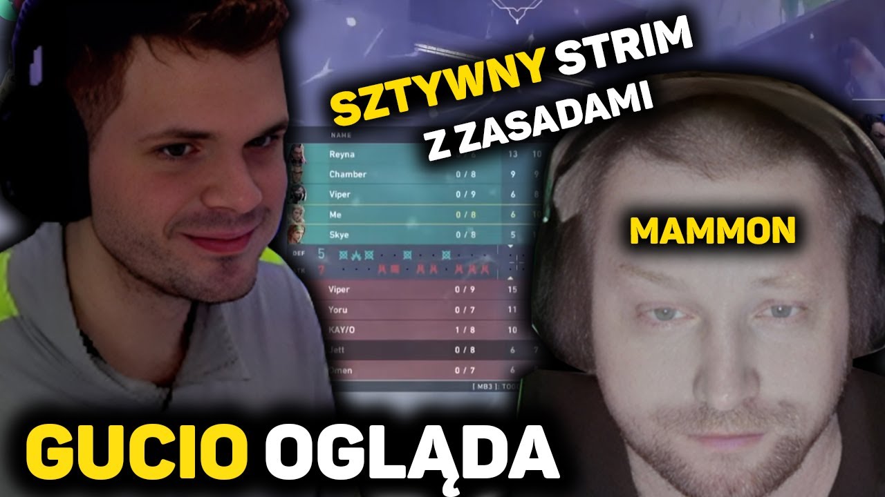 GUCIO OGLĄDA MAMM0N | SZTYWNY STREAM | MAMMON DOBRY OJCIEC?