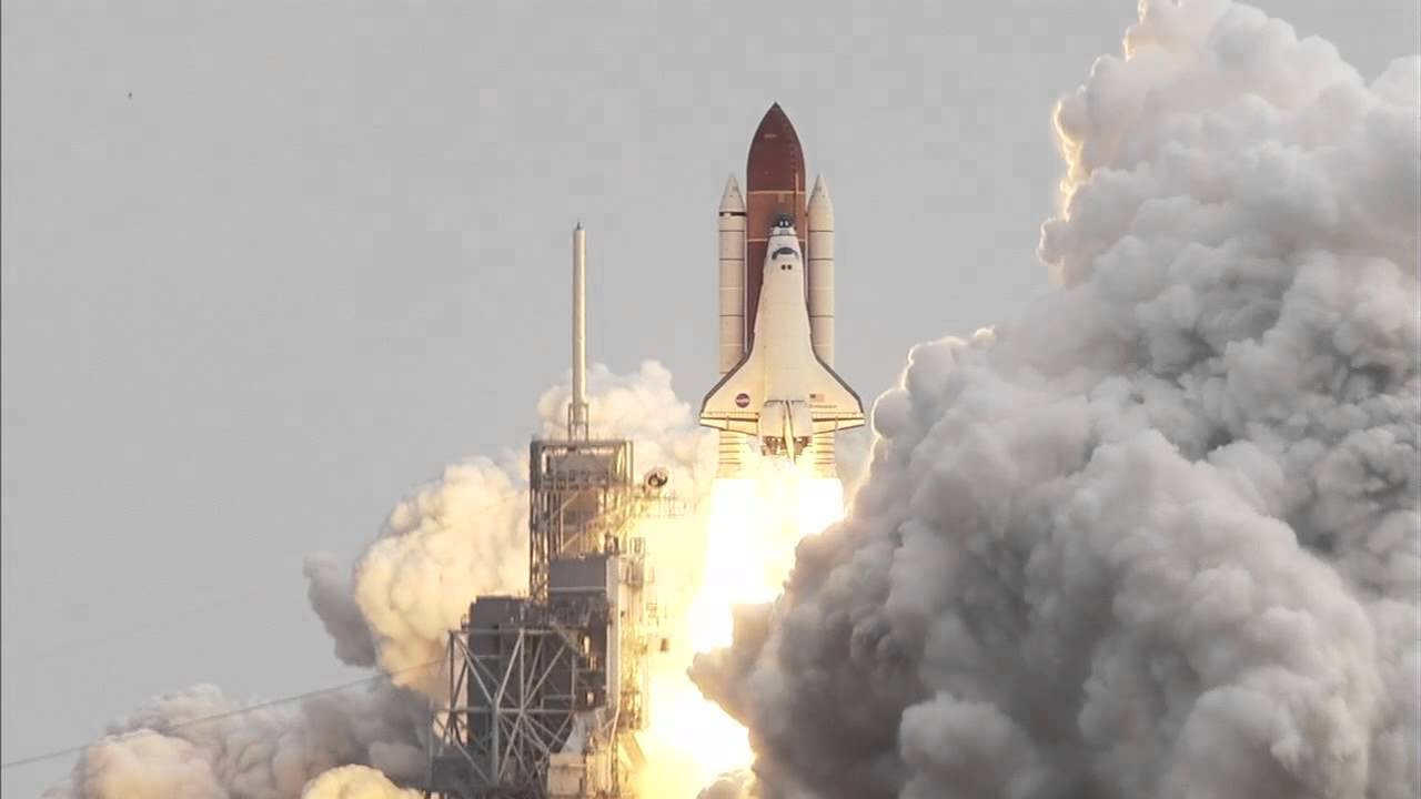 STS-134 Endevour - Launch Replays - South Camera