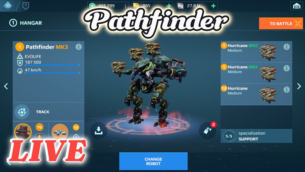 Hurricane Pathfinder in Champion League