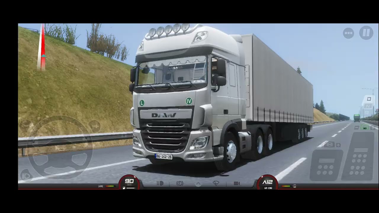 Driving my 2015 DAF XF 105 480 in TOE3
