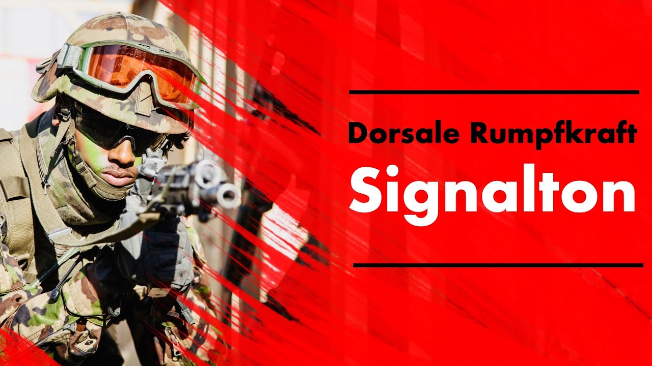 Dorsale Rumpfkraft Signalton - Grenadier Eignungspr&uuml;fung Schweizer Milit&auml;r