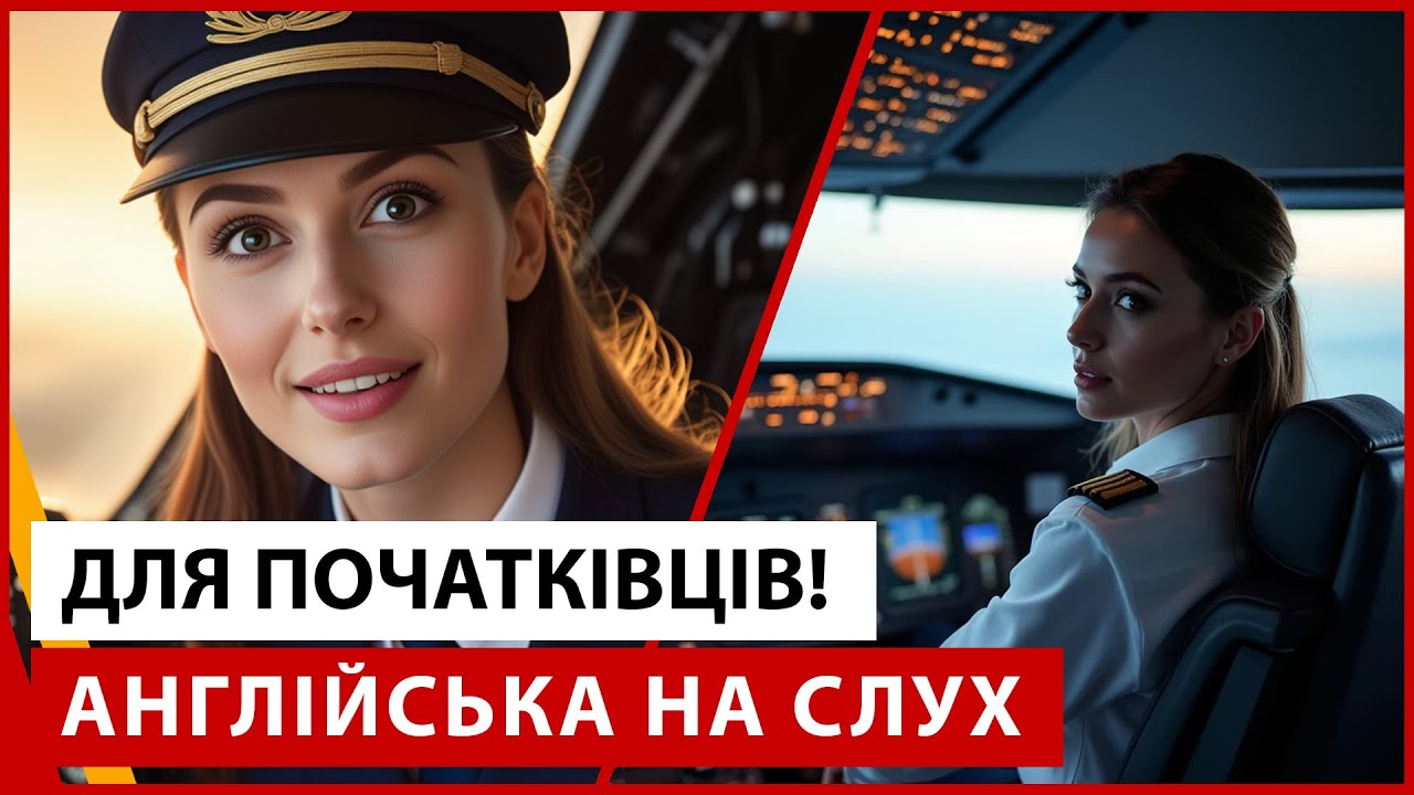 Англійська мова безкоштовно! Вчимо англійську мову на слух? Повільна озвучка.