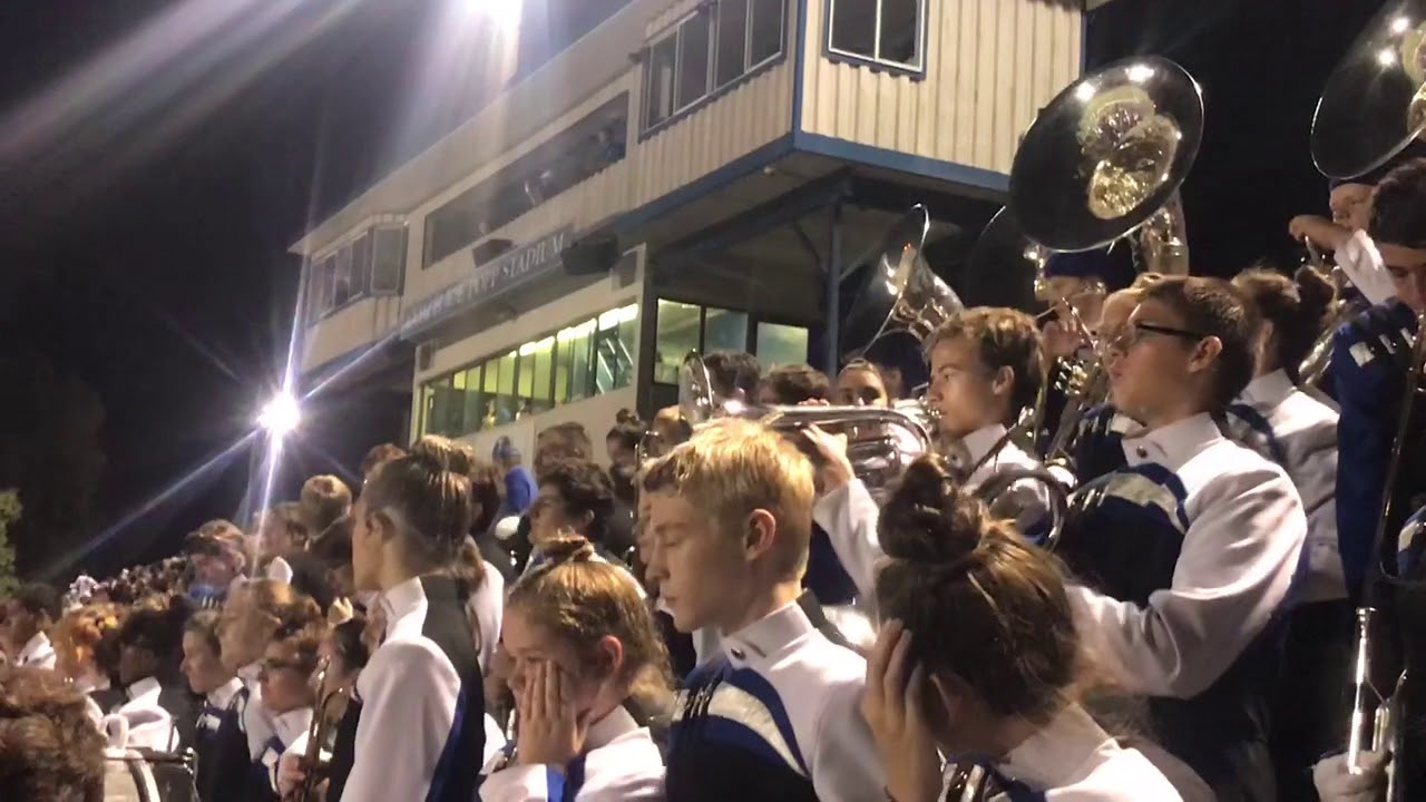 Mooresville NC High School Marching Band 2017 stands tunes