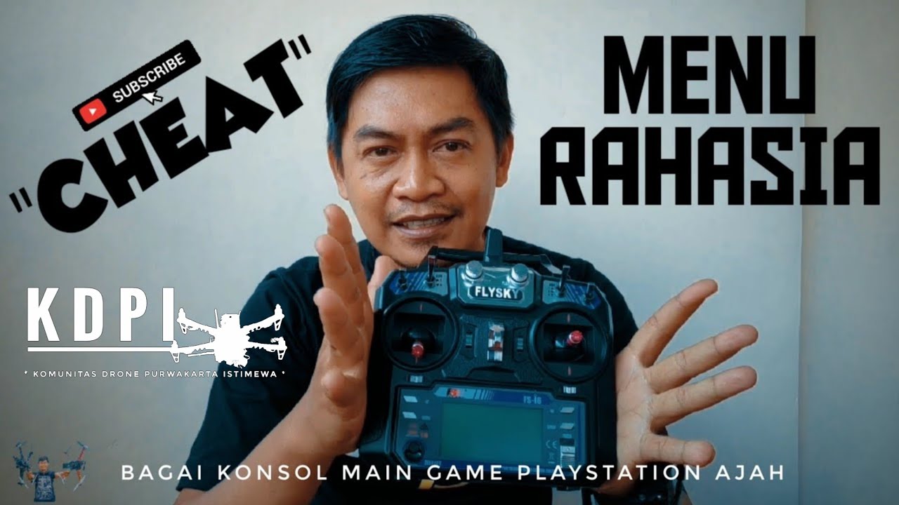 REMOT DRONE FLYSKY FS I6 | KODE RAHASIA💾🔧🗝🔓
