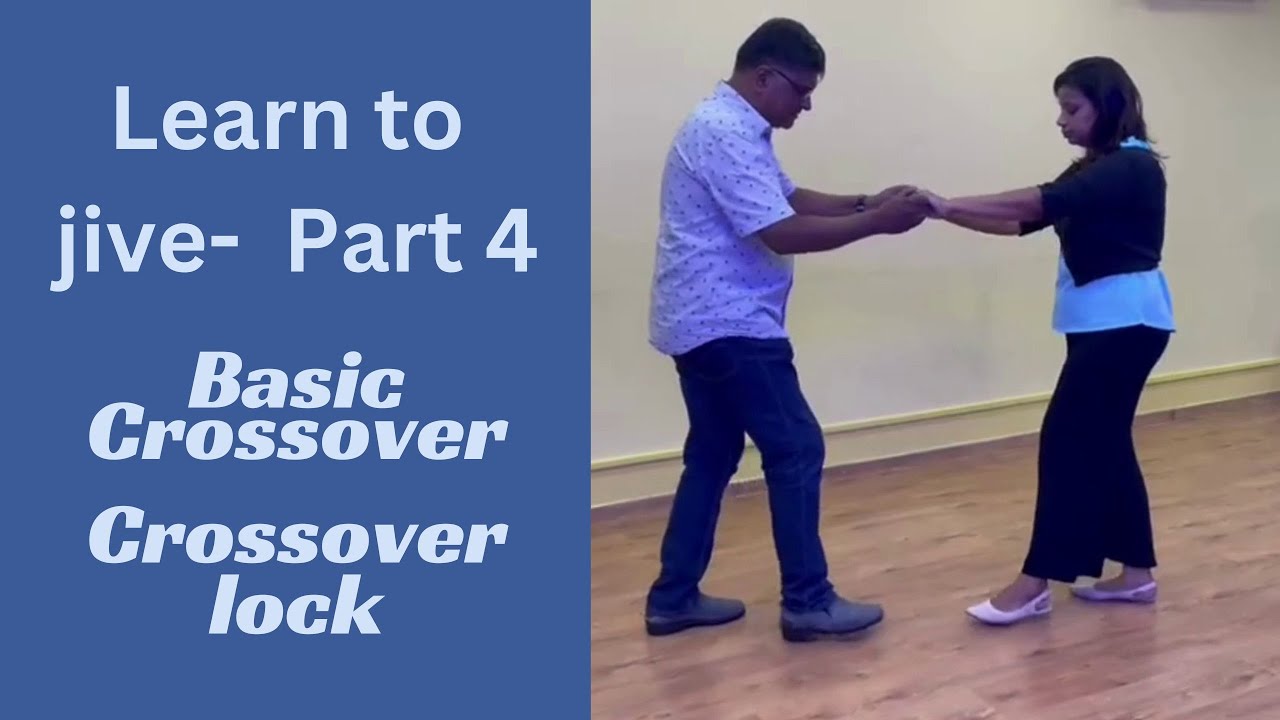 Learn to jive part 4  Crossover steps , crossover lock   #dancesteps #learntojive