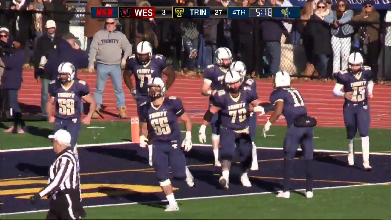Wesleyan University @ Trinity College (NESCAC Football)