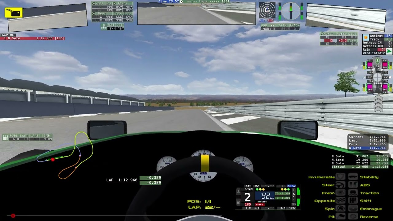rFactor | Fórmula 3 Histórica ARC - General San Martín