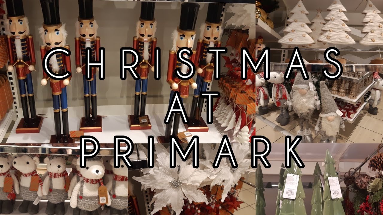 PRIMARK CHRISTMAS HOME DECORATIONS SNEAK PEEK | ALLTHINGSCOSY #2022 #christmas