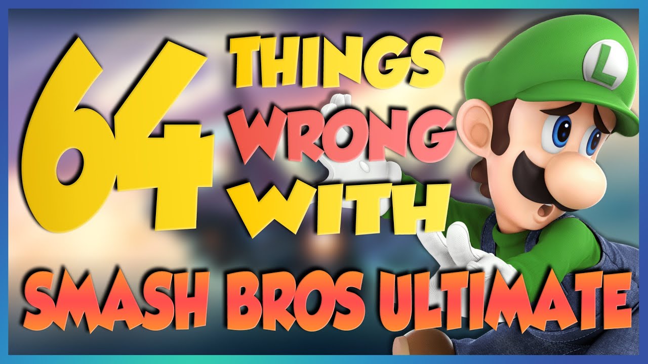 64 ошибки в Super Smash Bros. Ultimate (ПАРОДИЯ)