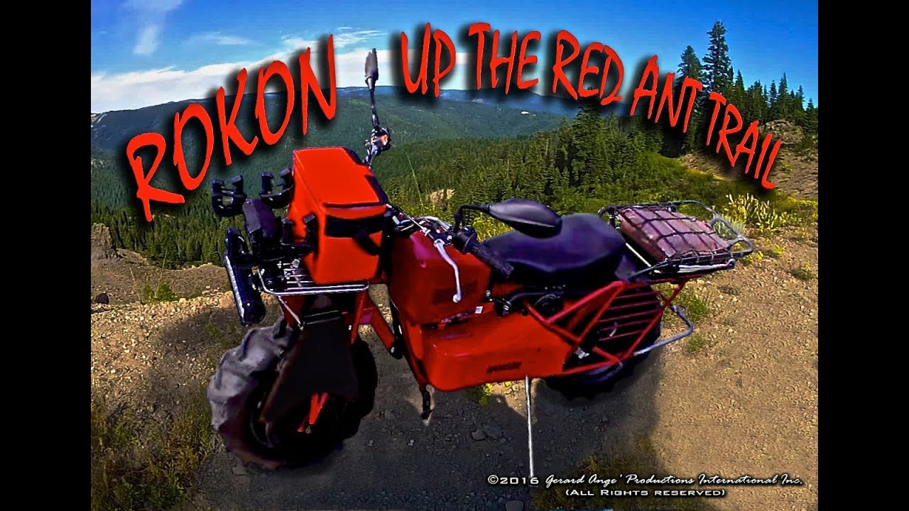 ROKON MOTOR TRACTOR ~ UP THE STEEP & ROCKY 