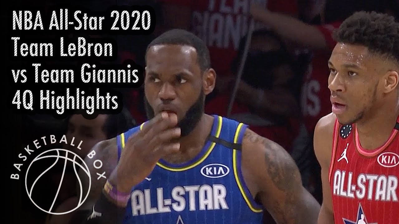 [NBA All-Star 2020] Team LeBron vs Team Giannis, 4Q Highlights, February 16, 2020