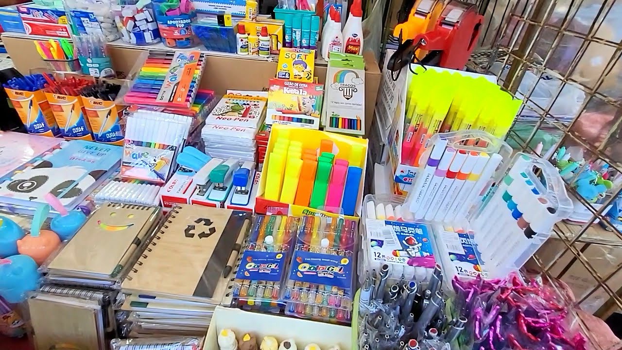 MATERIAL ESCOLAR NA FEIRA DA SULANCA DE CARUARU-PE - 09(01)2025