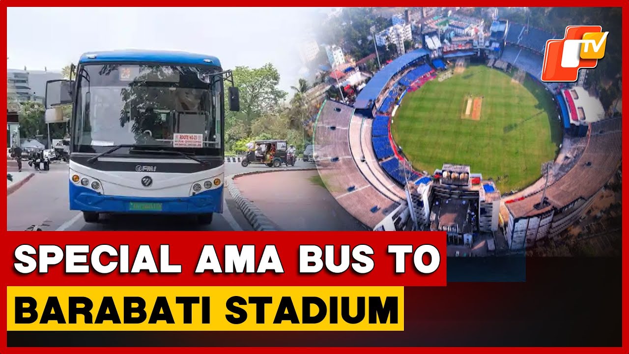 Special &lsquo;Ama Bus&rsquo; Services From Bhubaneswar For India-South Africa T20I At Barabati Stadium