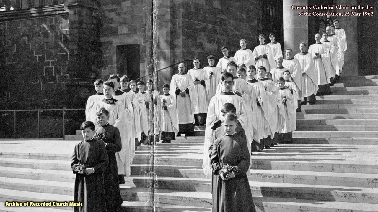 BBC Choral Evensong: Coventry Cathedral 1965 (David Lepine)