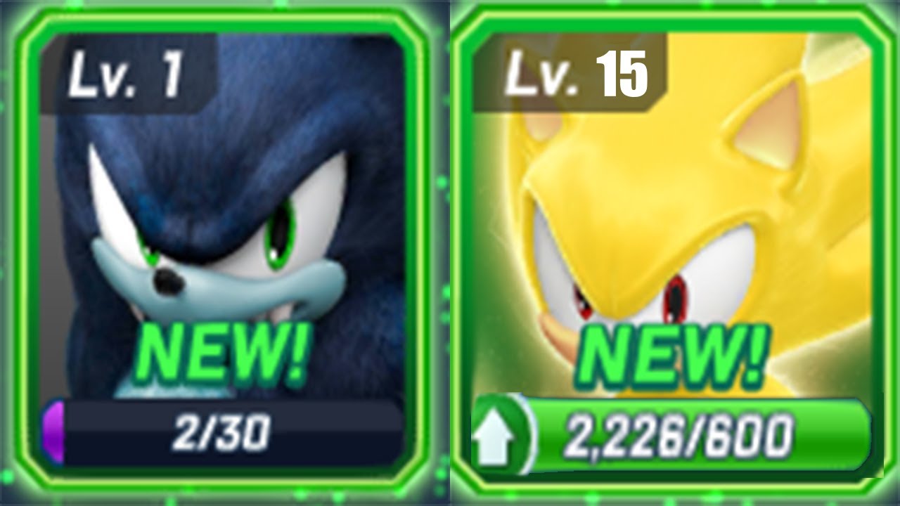 Sonic Forces - Werehog New Character Unlocked vs Super Sonic - 52 Characters Unlocked Gameplay