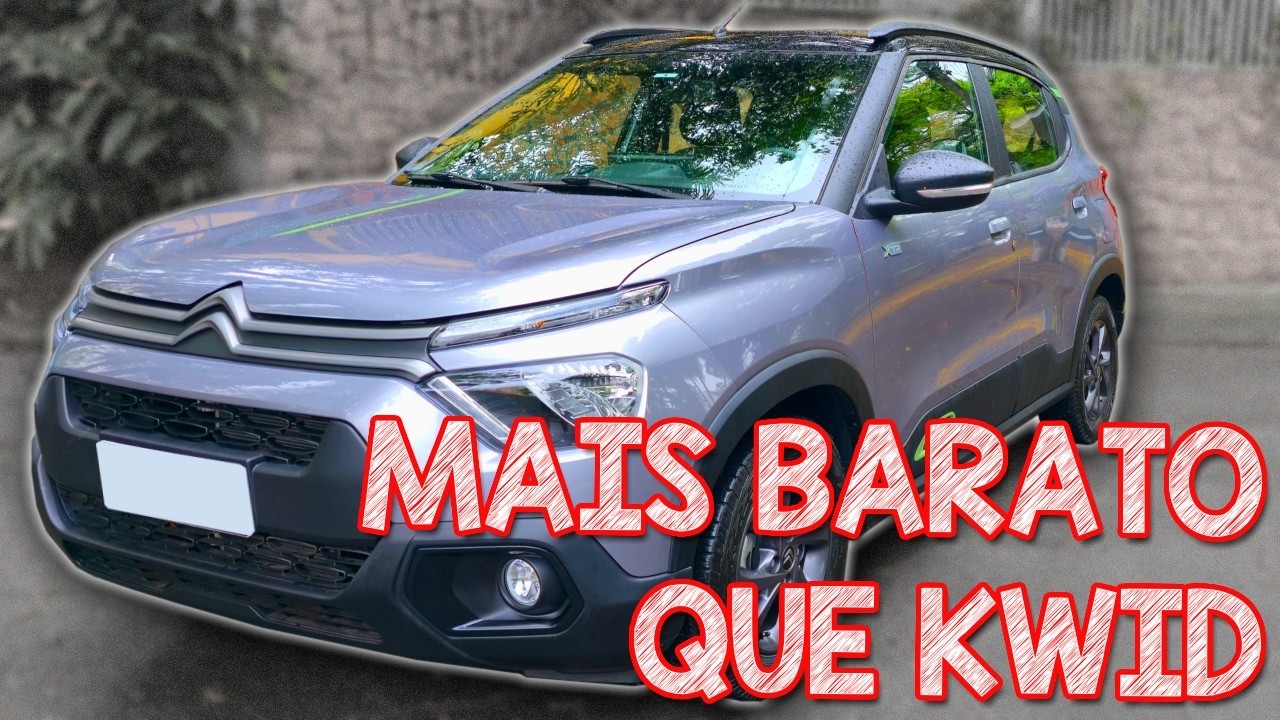 MAIS BARATO QUE KWID E MUITO MAIOR! Avaliação Citroen C3 XTR 2026