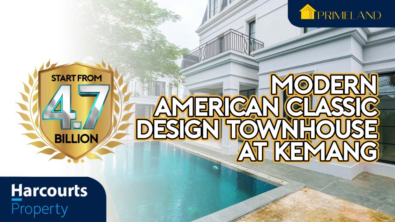 #PRIMELAND | Rumah Harga PPKM - MODERN AMERICAN CLASSIC TOWNHOUSE AT KEMANG JAKARTA | Part17