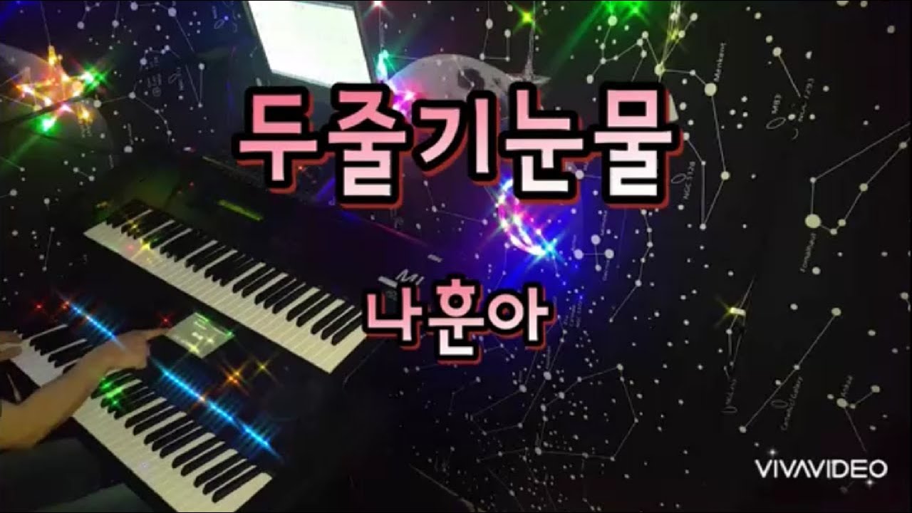 전자올겐연주 / 두줄기눈물(나훈아) / 트롯,트로트