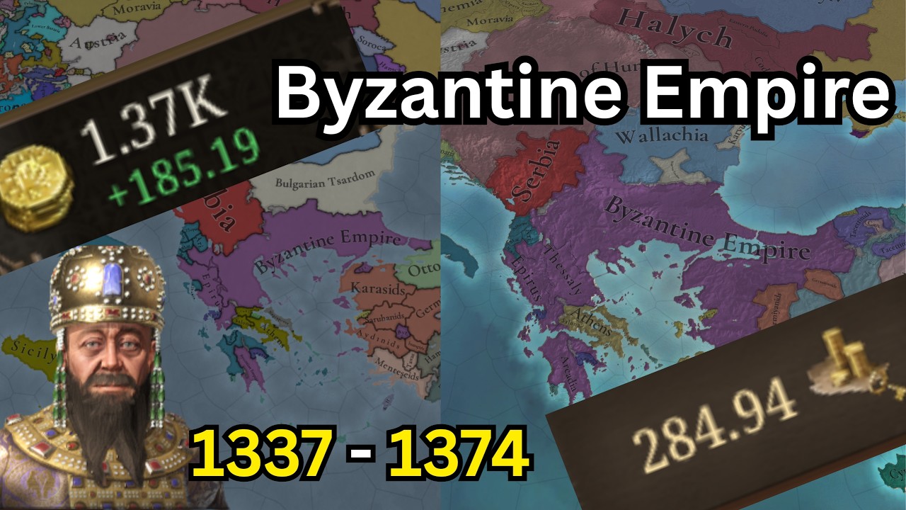 I Made Byzantium Unstoppable! Strongest Economy in Europe