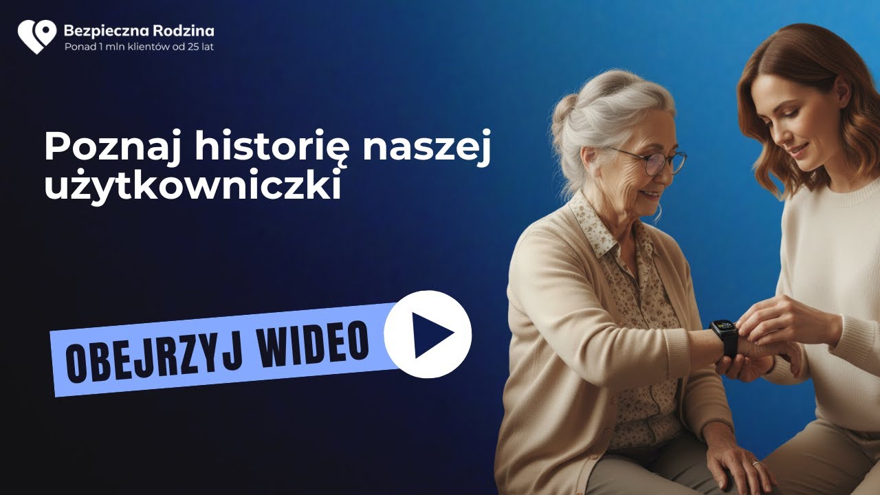 💙 Opaska SOS Locon - historia naszej użytkowniczki. Obejrzyj