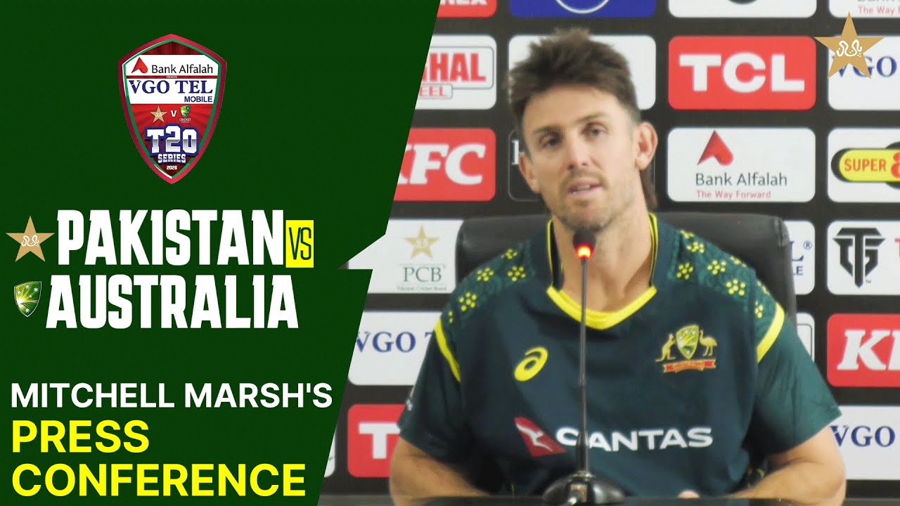 Mitchell Marsh's Press Conference | Pakistan vs Australia | Match 3 | T20I Series 2026 | PCB | MJ1K