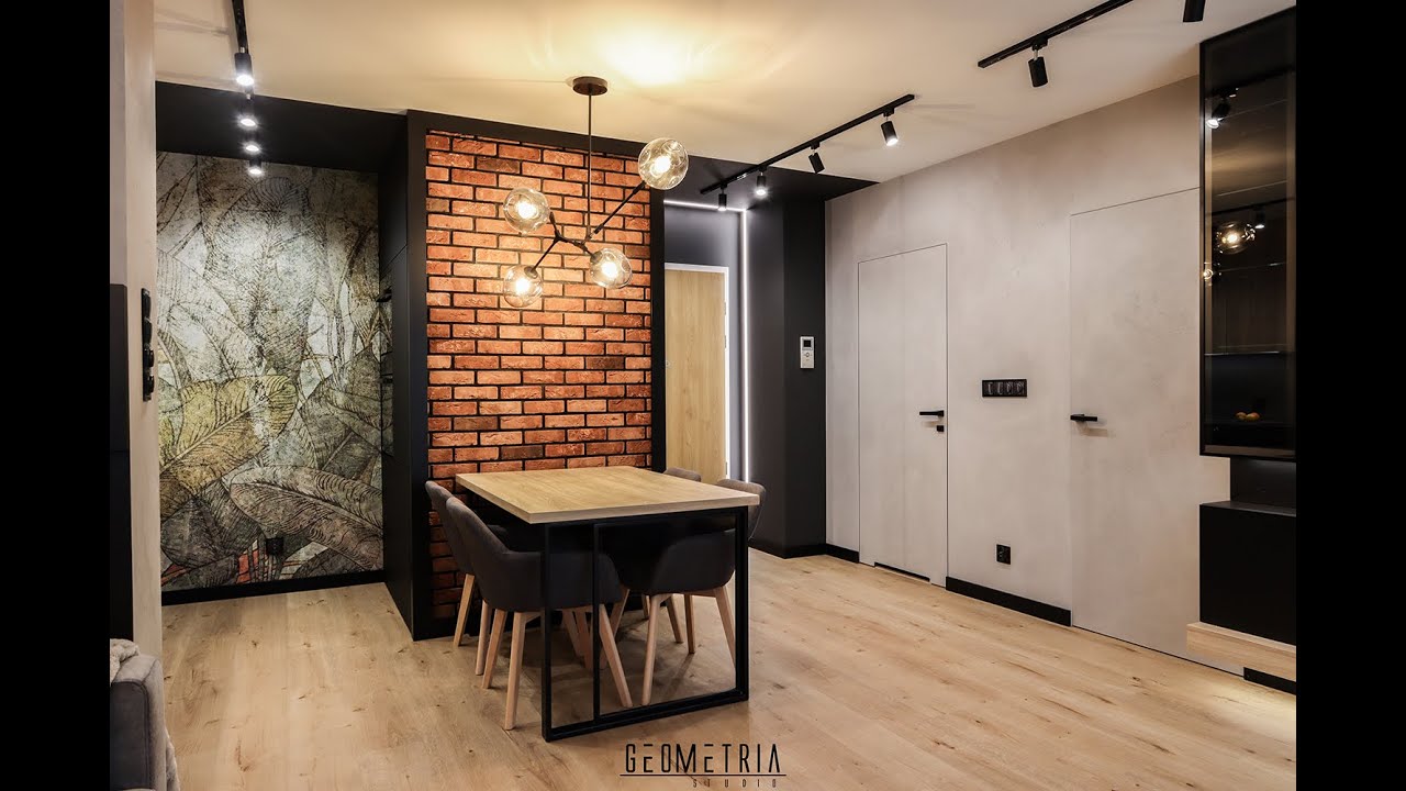 Mieszkanie w stylu loftowym - Geometria Studio