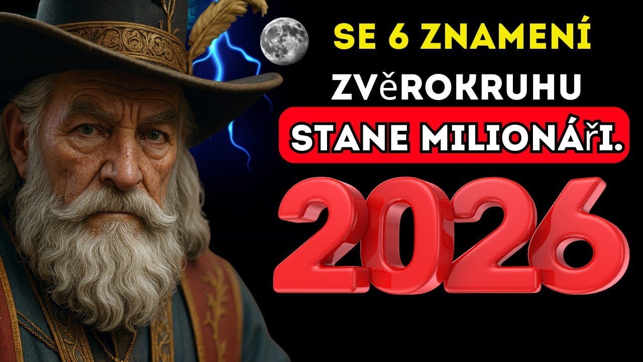Nostradamus předpověděl: V roce 2026 se 6 znamení zvěrokruhu stane milionáři.