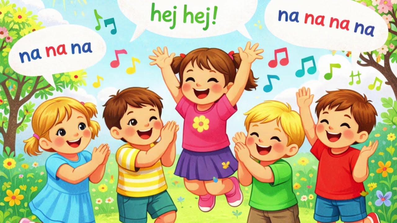 Wiosna na na na na na - piosenka o wiośnie dla dzieci, taneczna