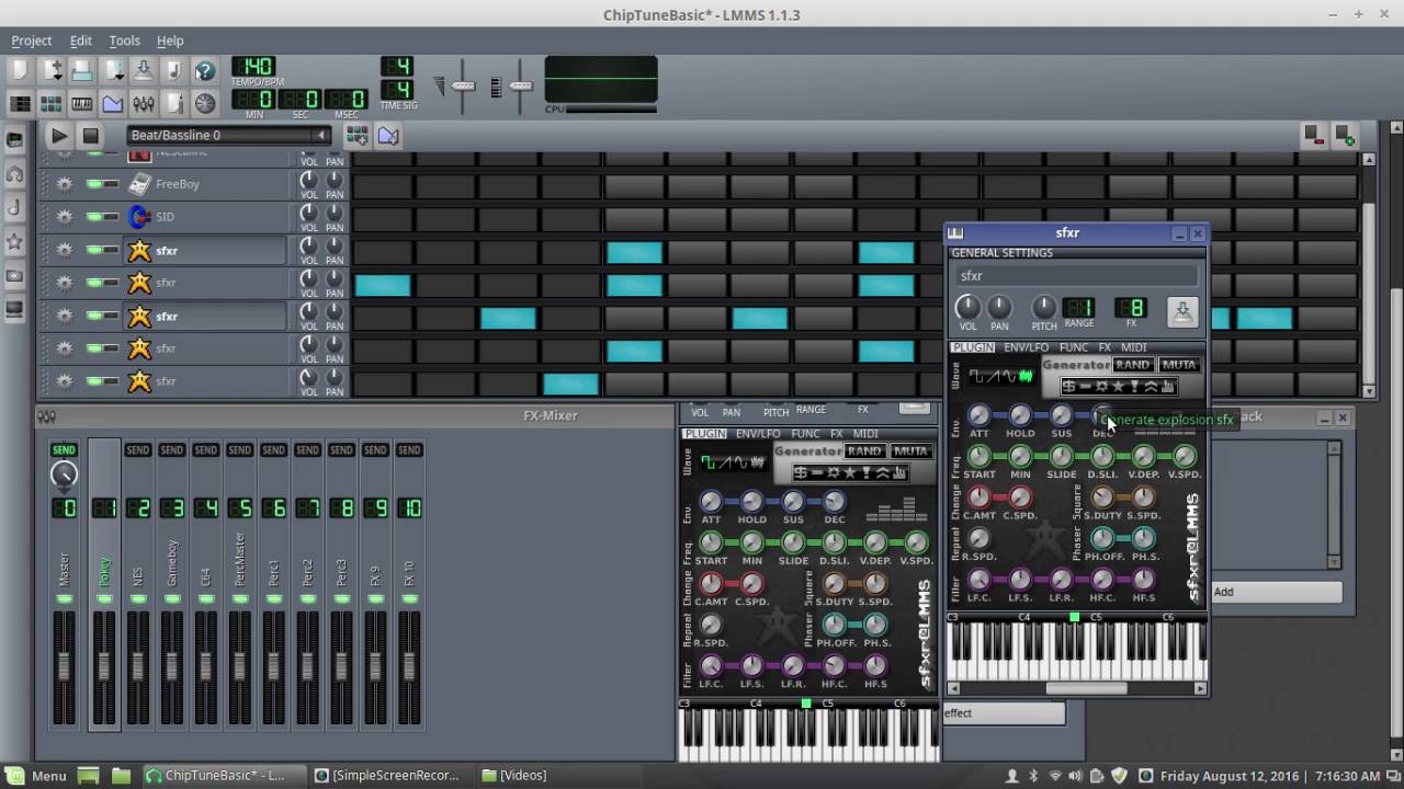 Making Chiptune is stupid easy in LMMS
