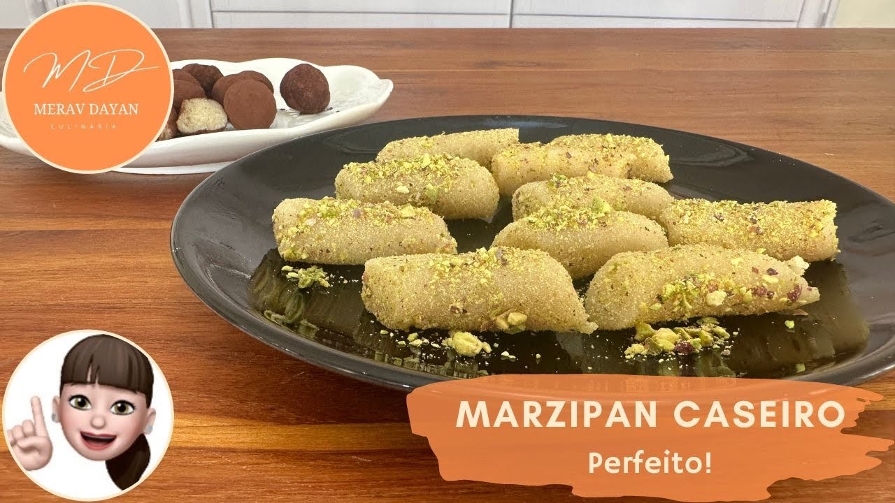 MARZIPAN. RECEITA DELICIOSA E FAC&Iacute;LIMA.