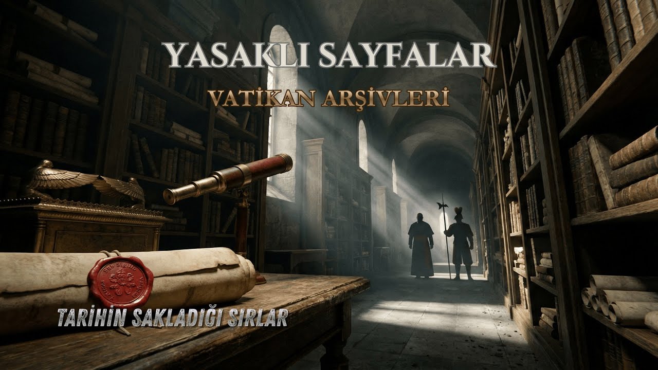 Neden Gizli Tutuluyor? Vatikan Arşivleri'nin Mühürlü Mahzenleri! #vatikanarşivleri