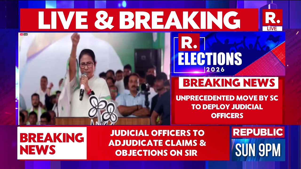 Live Updates | Supreme Court Seeks Judicial Officers For West Bengal SIR