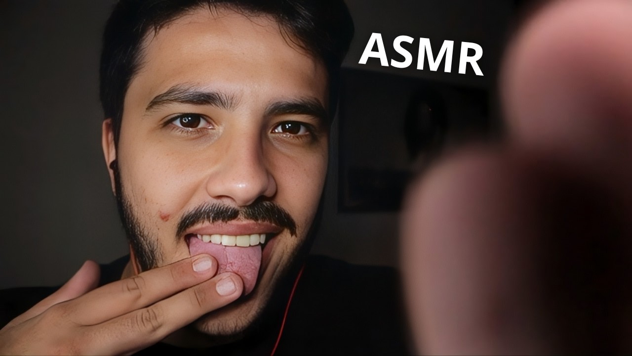 ASMR - SPIT PAINTING YOUR FACE 💦 Mouth Sounds