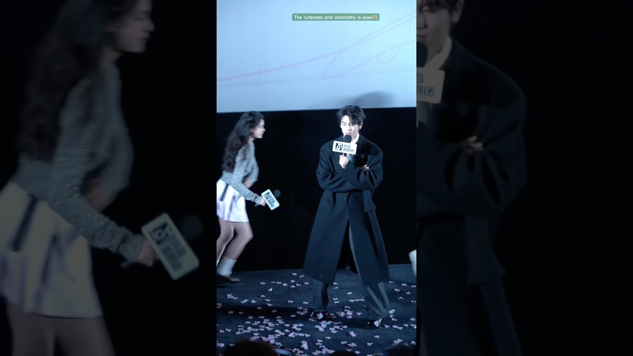 Zhang Linghe and Xu Ruohan&rsquo;s Sweet Chemistry🫶🏻 #thebestthing #zhanglinghe #xuruohan #shorts #viral