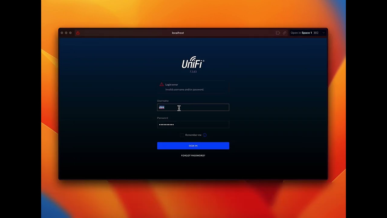 UBNT UniFi Controller Unutulan Şifre Kurtarma İşlemi
