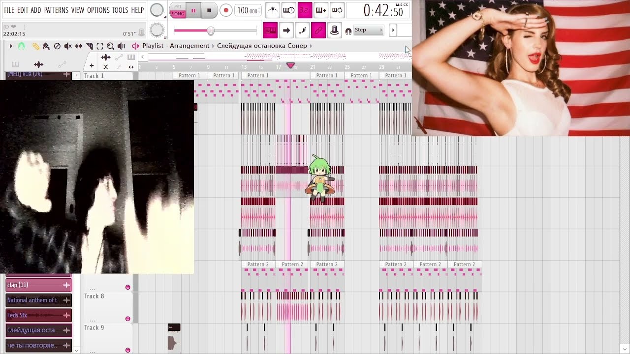 sampling national anthem of USA like xaviersobased