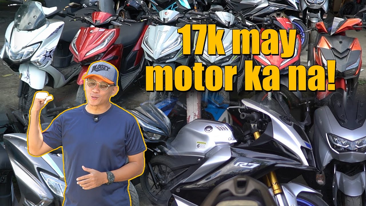 17k All IN at iba pang mga MURANG Motor na may kasamang BAGONG HELMET!