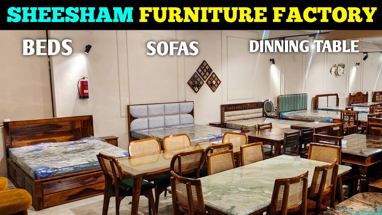 Long Lasting Solid Sheesham Wood Furniture Direct From Factory in Cheapest Furniture Market in Noida