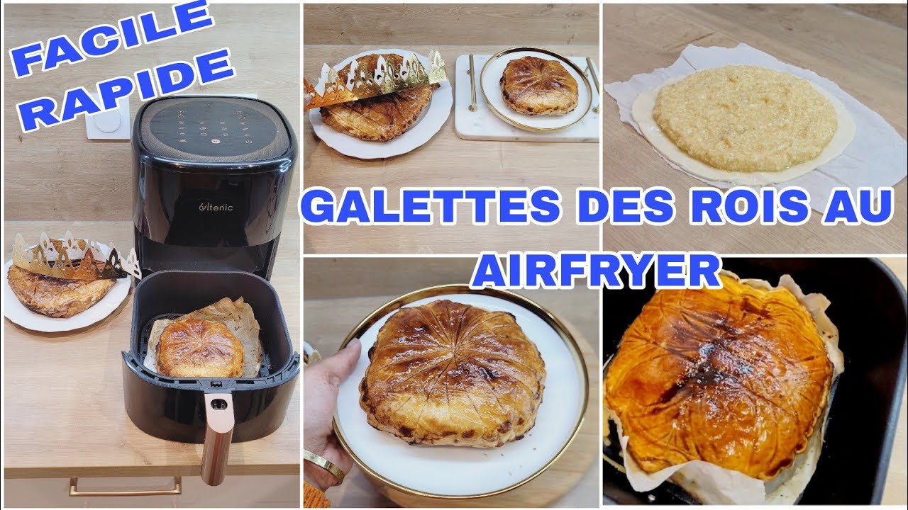 👑🙈JE TESTE LA GALETTES DES ROIS AU AIRFRYER #airfryer #galettedesrois #recetteairfryer #airfryer