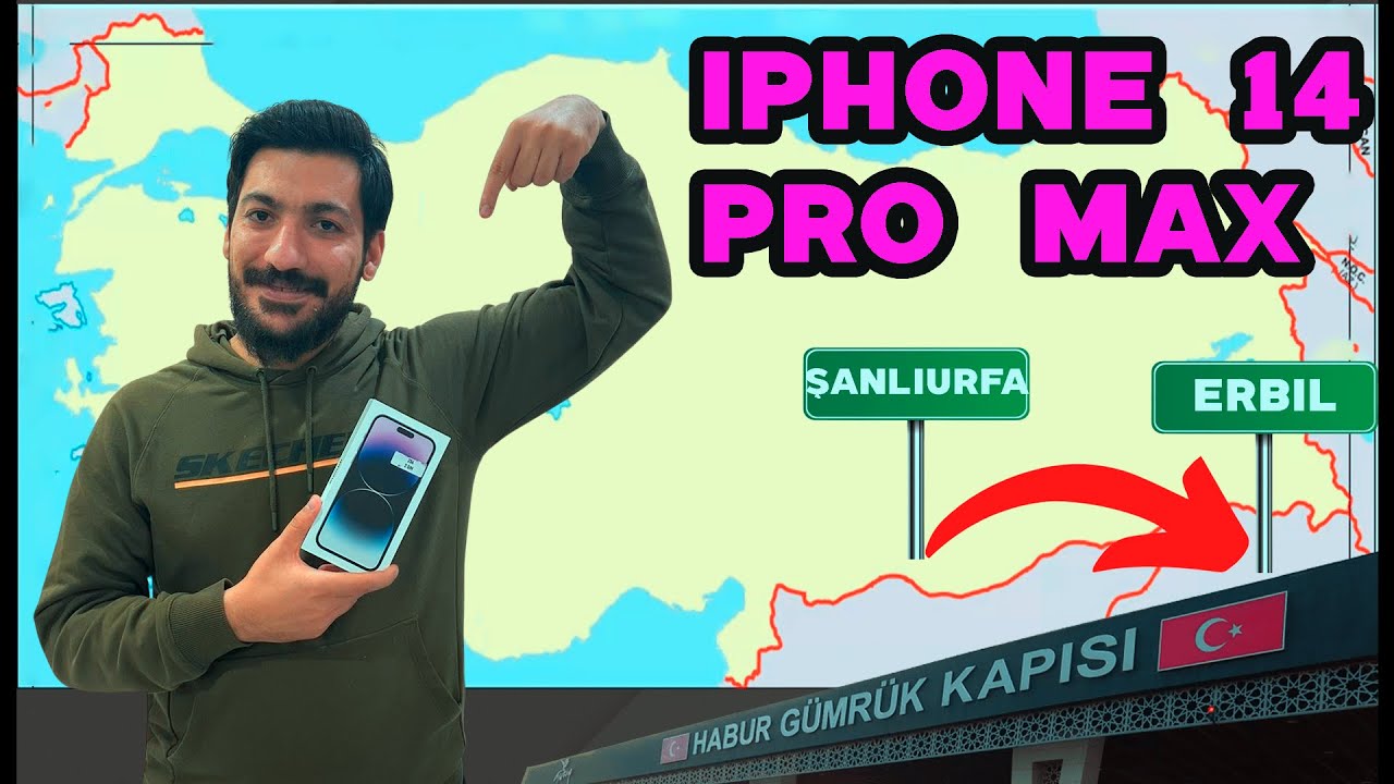 IRAK'TAN YARI FİYATINA IPHONE 14 PRO MAX ALDIM!