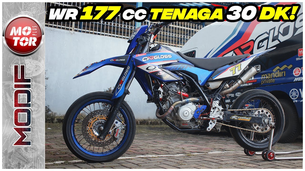 Review Yamaha WR 155 Supermoto Balap RSS, Pakai Quick Shifter | Motor Plus Modif