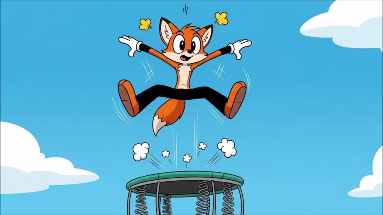 Cartoon Jump Sound Effect | Bouncy Animated Jump FX