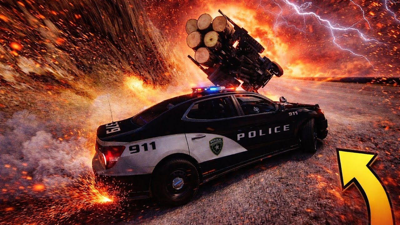 He Escaped… Then THIS Happened #1 — BeamNG drive @VK_BeamNG #beamngdrivecrashes #beamngpolicechases