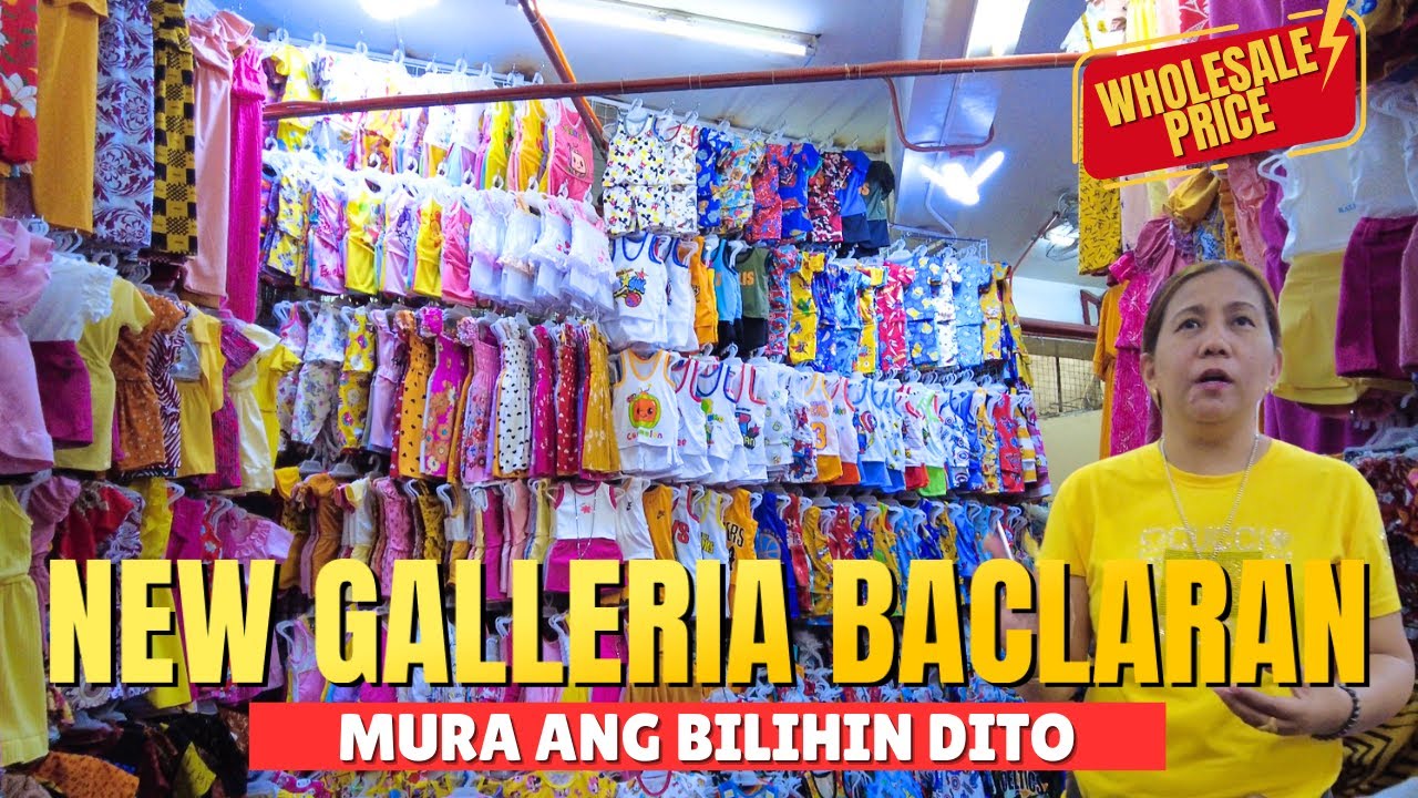 [4K] New Galleria Baclaran Shopping Mall I WHOLESALE & RETAIL OF RTW I PASAY CITY PHILIPPINES