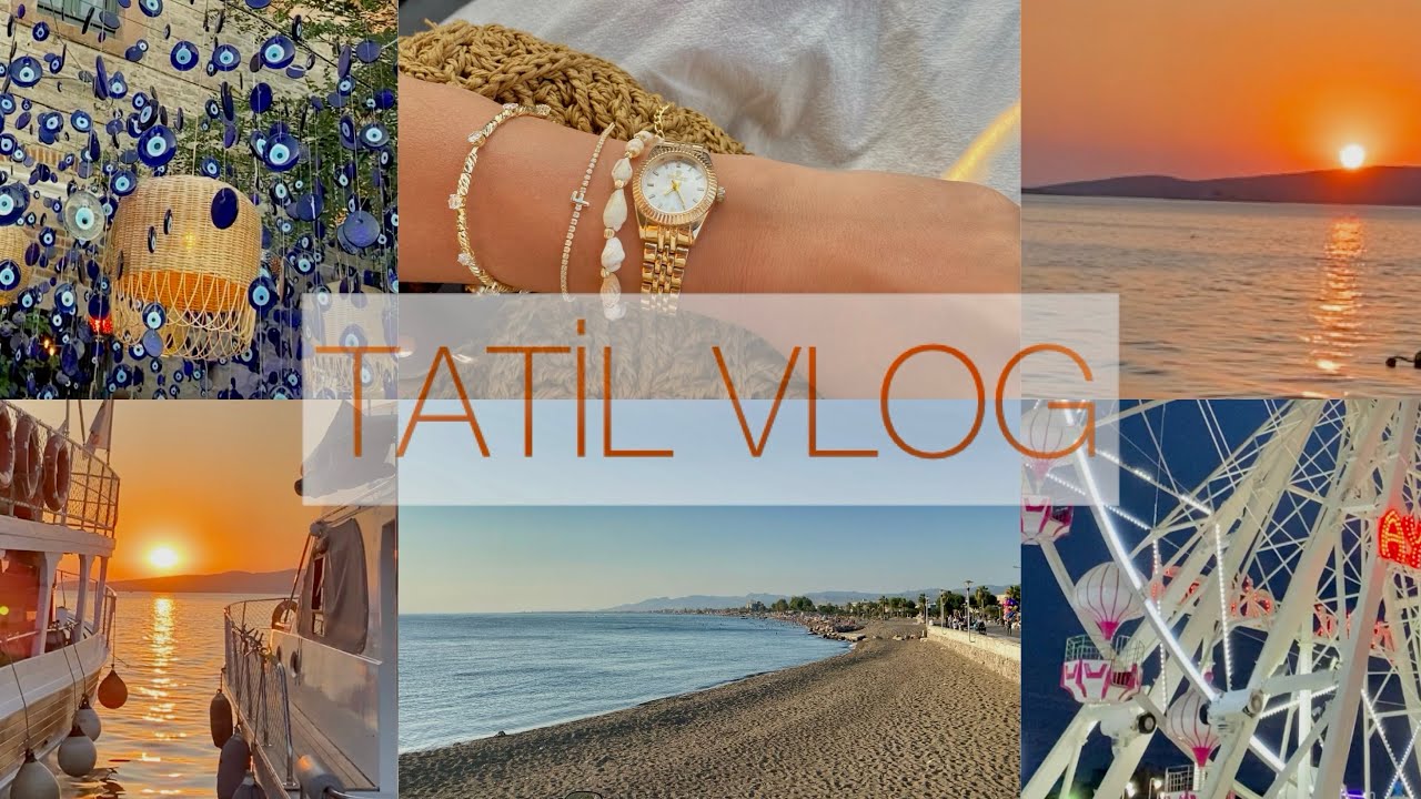 AYVALIK | SARIMSAKLI | CUNDA | K&Uuml;&Ccedil;&Uuml;KK&Ouml;Y |ALTINOVA | DİKİLİ | TATİL VLOG |SESSİZ VLOG