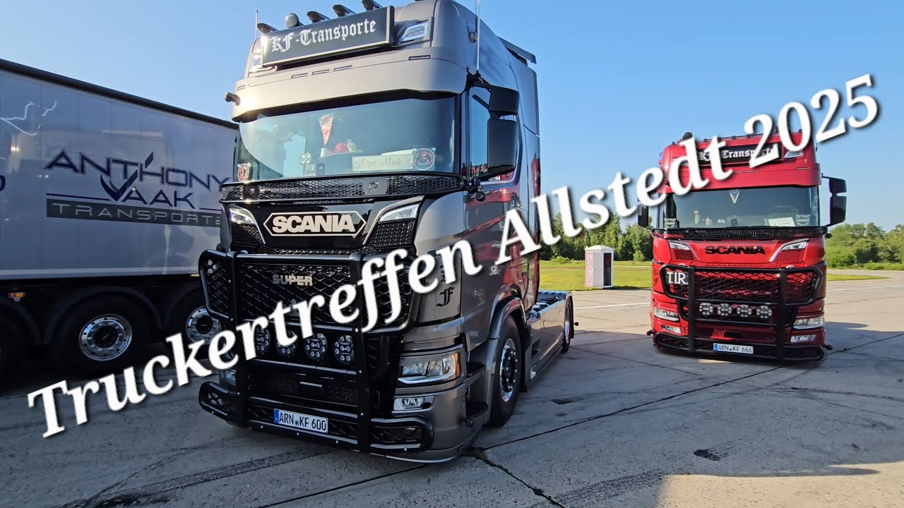 Truckertreffen: Airbase meets trucks and more Flugplatz Allstedt 2025 Samstag 14.06.2025