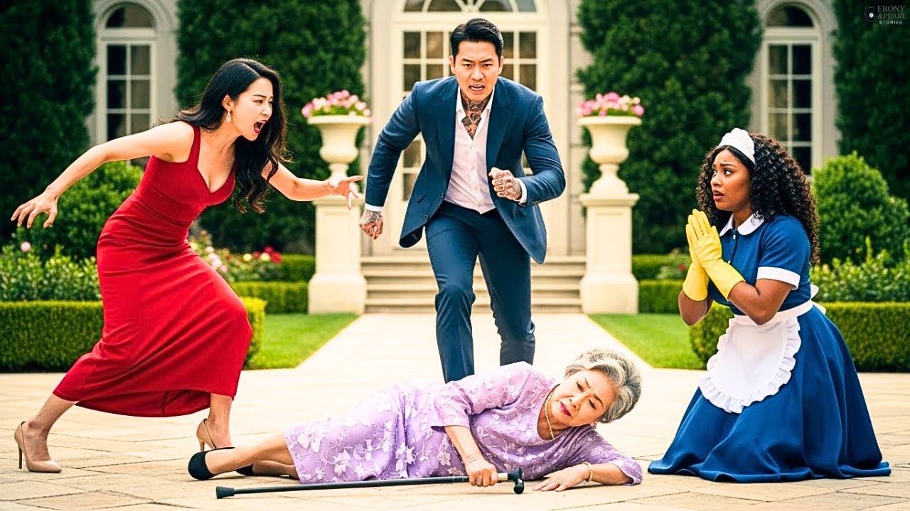 The Korean Mafia Boss Saw His Fiancée Hurt His Mother — Until A Poor Black Maid Did Something...