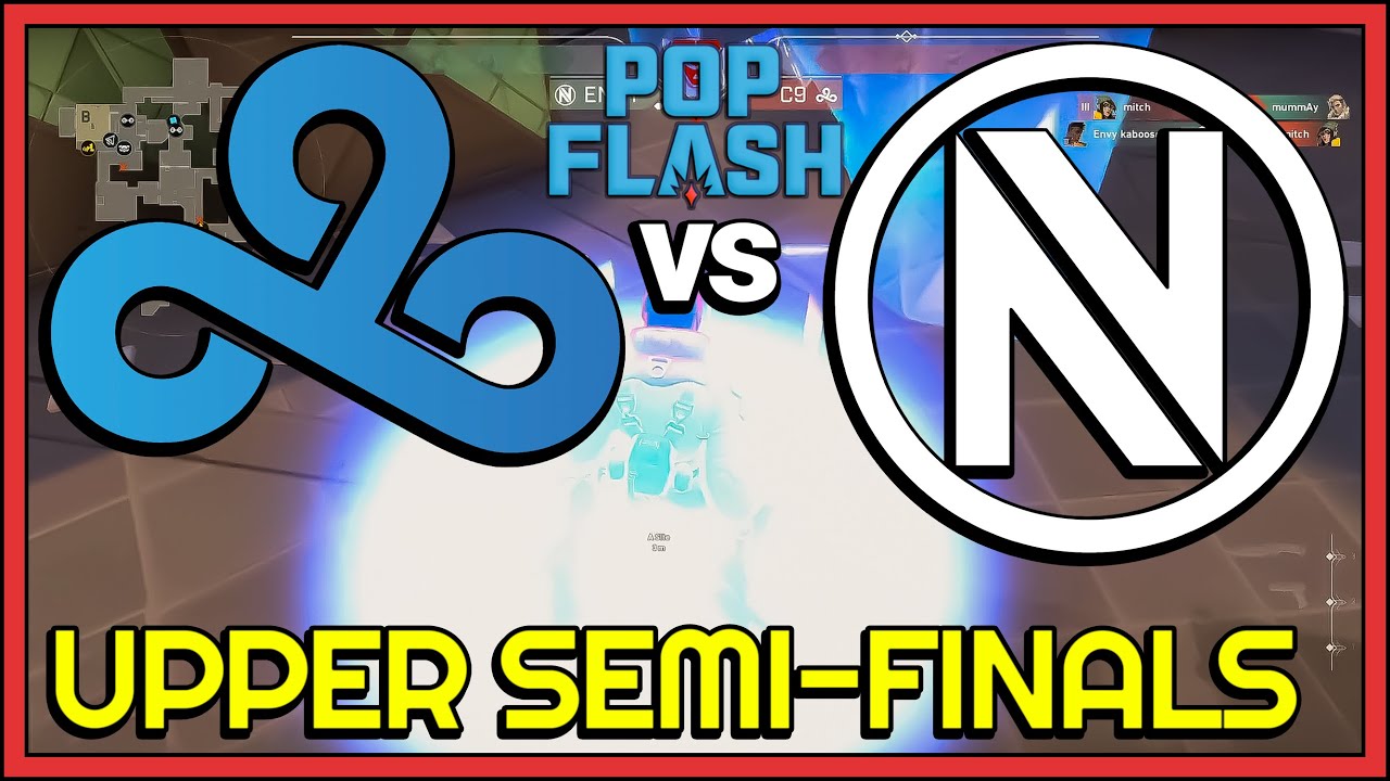 UPPER SEMI-FINALS! Cloud9 vs ENVY HIGHLIGHTS (BO3) - POP FLASH - VALORANT