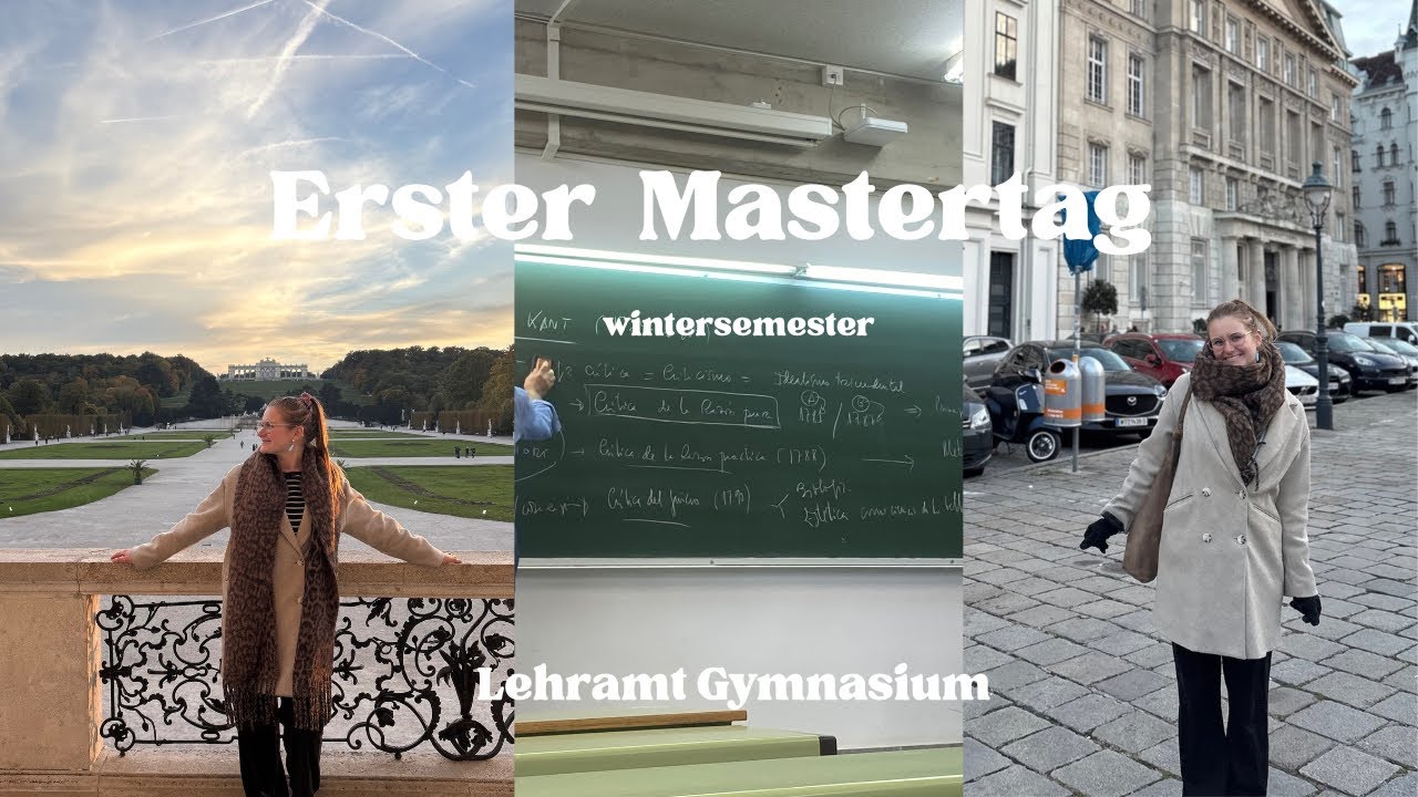 First Master Week Vlog 💻✨ | Uni, Alltag & Motivation