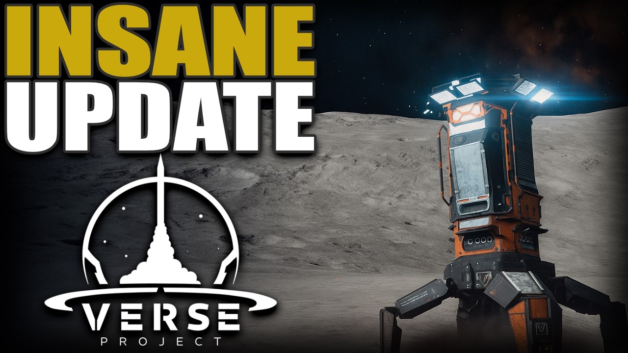 Обновление пятого этапа проекта Verse: высадки на Луну, добыча полезных ископаемых и торговля
